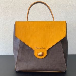 Authentic Braccialini Women Leather Handbag